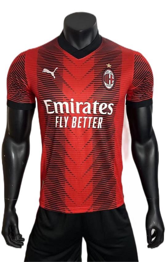AC Milan 23/24 Home Leaked Soccer Jersey(Player)
