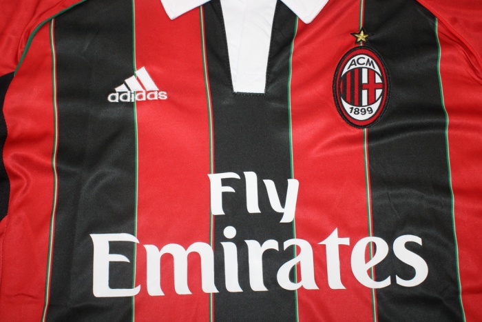 AC Milan 12/13 Home Soccer Jersey