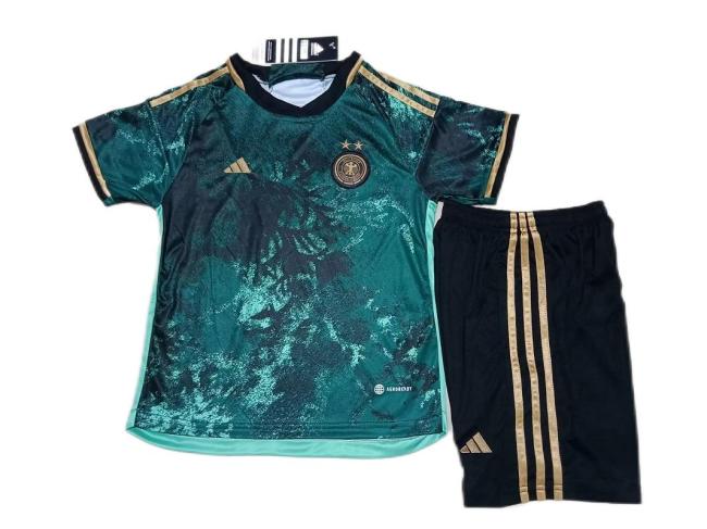 Kids-Germany 2023 Away Green Soccer Jersey