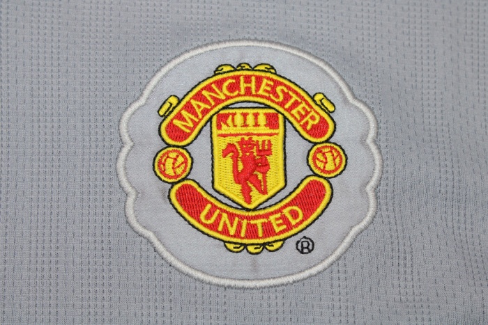 Manchester Utd 07/08 GK Grey Long Soccer Jersey