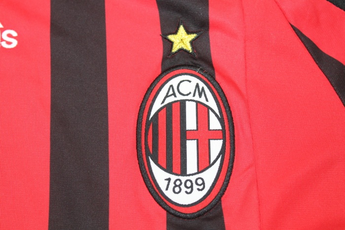 AC Milan 07/08 Home Soccer Jersey