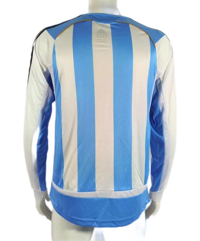 Argentina 2006 World Cup Home Long Jersey