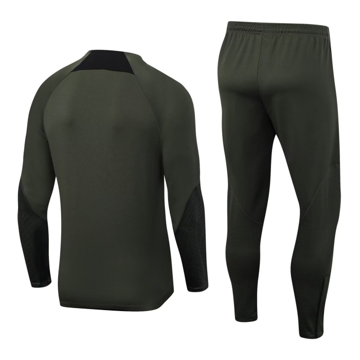 Barcelona 23/24 Tracksuit - Dark Green