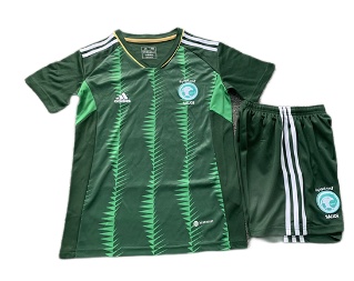 Kids-Saudi Arabia 23/24 Home Soccer Jersey