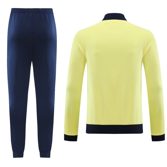 Manchester City 23/24 Tracksuit - Yellow/Black