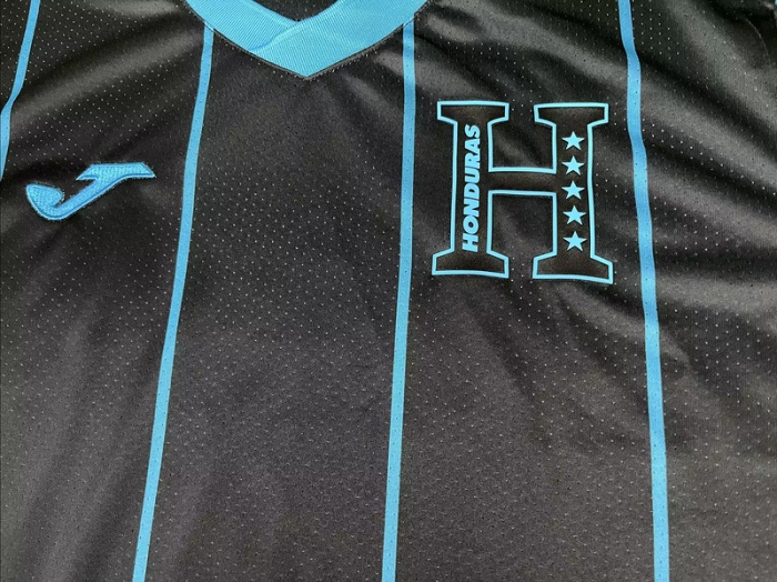 Honduras 23/24 Away Black/Blue Soccer Jersey