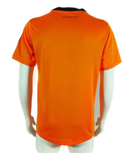 Real Madrid 13/14 Third Orange Soccer Jersey