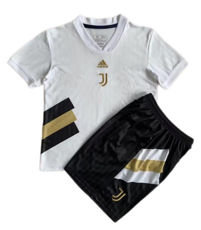 Kids-Juventus 23/24 Icon White Soccer Jersey