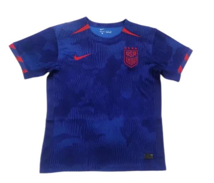 USA 2023 Away Dark Blue Soccer Jersey