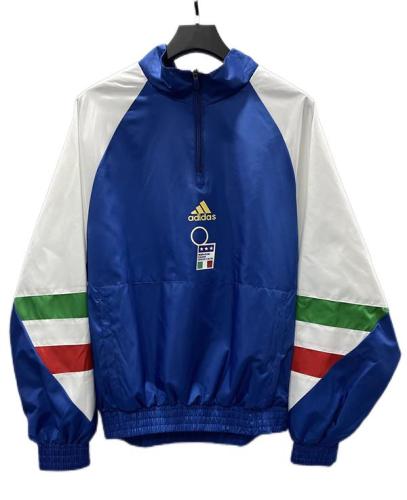 Italy 23/24 Wind Coat - Blue/White