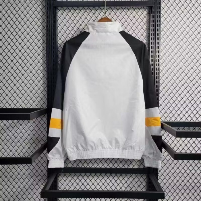 Arsenal 23/24 Wind Coat - White/Black
