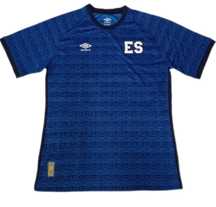 El Salvador 23/24 Dark Blue Training Soccer Jersey