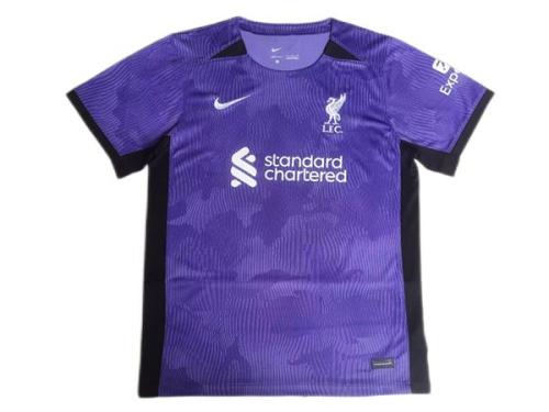 Liverpool 23/24 Third Purple Leaked Soccer Jersey