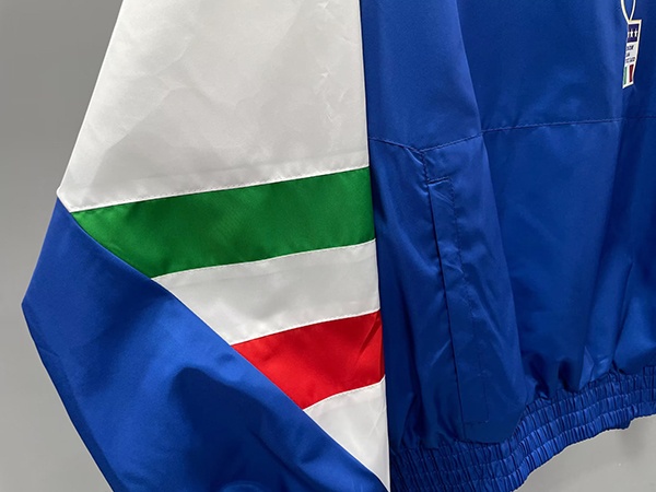 Italy 23/24 Wind Coat - Blue/White