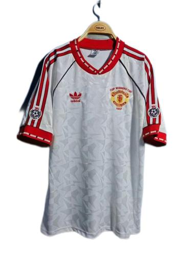 Manchester Utd 1991 Winners Cup Final Soccer Jersey