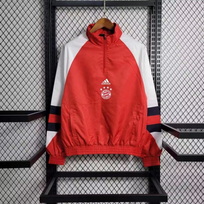 Bayern Munich 23/24 Wind Coat - Red/White