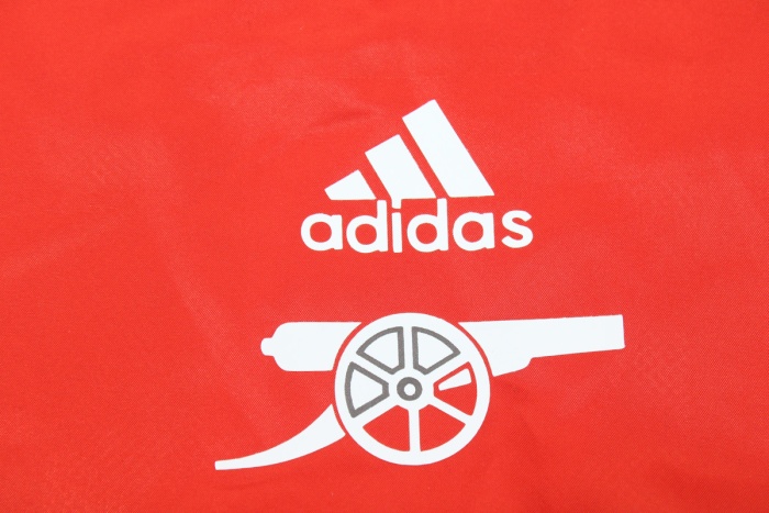 Arsenal 23/24 Wind Coat - Red/White