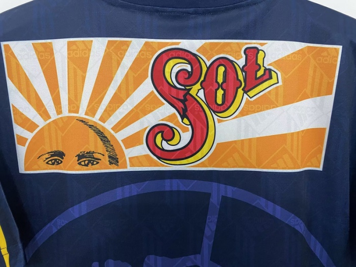 Club America 98/99 Away Navy Blue Soccer Jersey