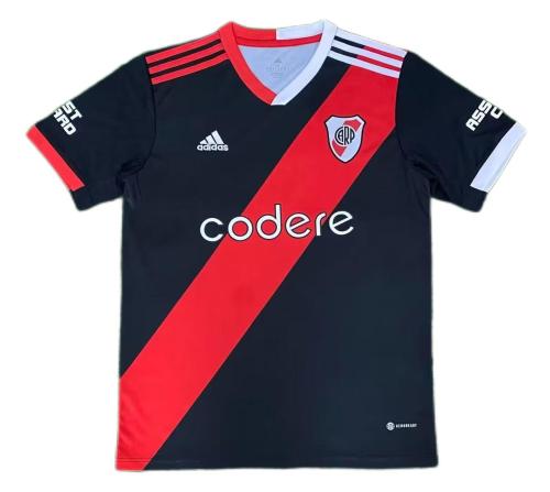 River Plate 23/24 Third Black/Red Soccer Jersey