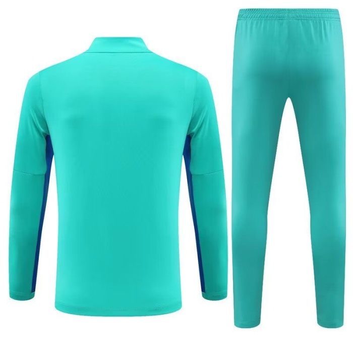 Barcelona 23/24 Tracksuit - Lake Green/Blue