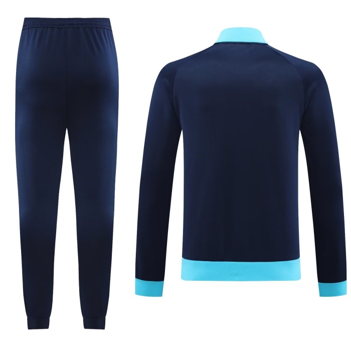 Marseille 23/24 Tracksuit - Dark Blue/Sky Blue