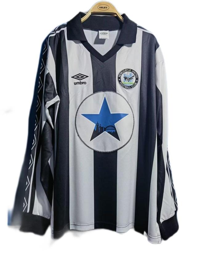 Newcastle 80/82 Home Long Soccer Jersey
