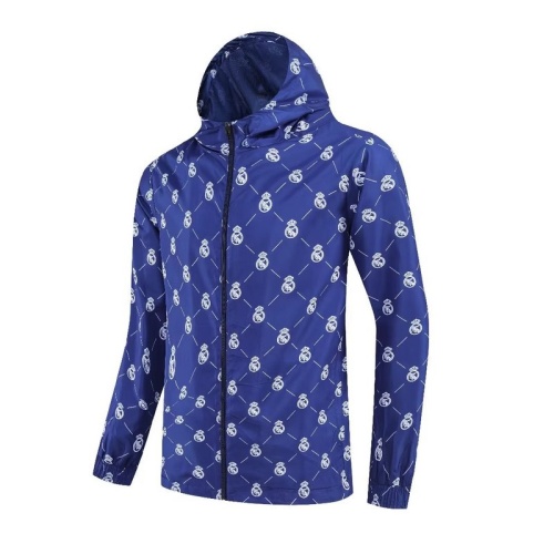 Real Madrid 23/24 Wind Coat - Dark Blue