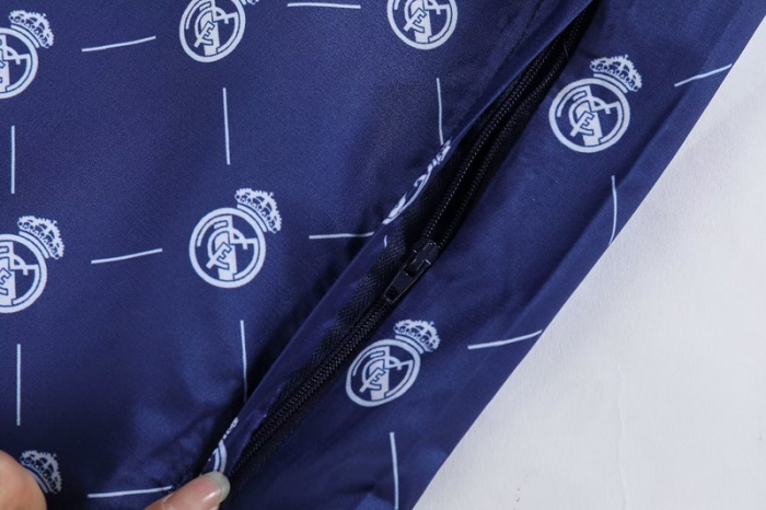 Real Madrid 23/24 Wind Coat - Dark Blue