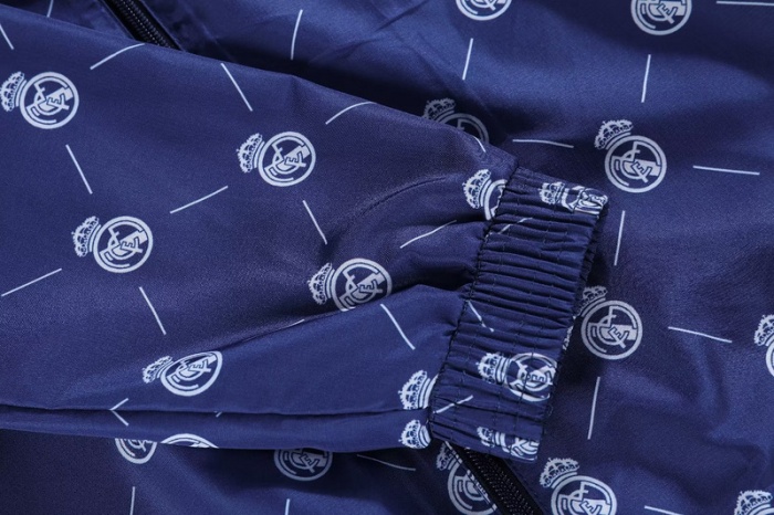 Real Madrid 23/24 Wind Coat - Dark Blue