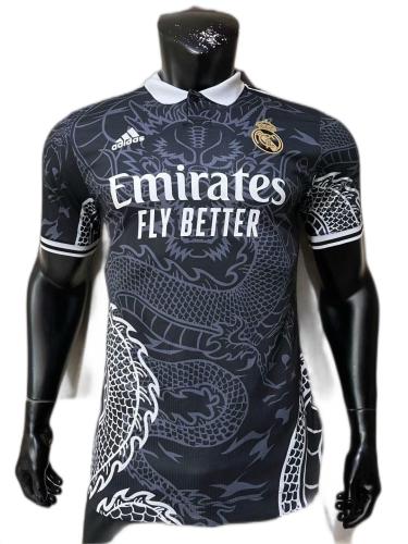 Real Madrid 23/24 Black Dragon Soccer Jersey(Player)