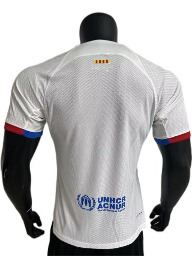 Barcelona 23/24 Away White Leaked Jersey(Player)