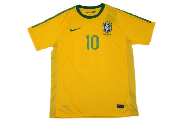 Brazil 2010 World Cup Home Soccer Jersey