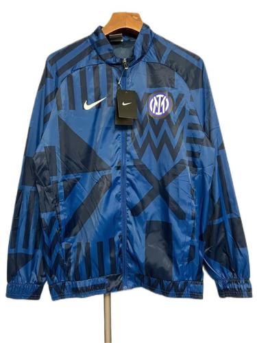 Inter Milan 23/24 Wind Coat - Dark Blue