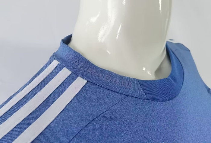 Real Madrid 13/14 Away Blue Soccer Jersey