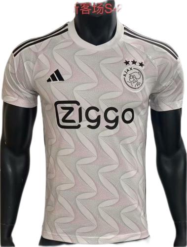 Ajax 23/24 Away White Soccer Jersey(Player)
