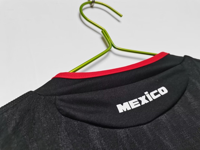 Mexico 2010 World Cup Away Black Soccer Jersey