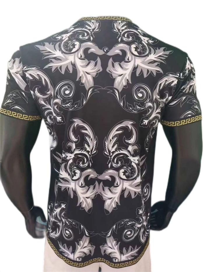 Italy 23/24 Special Versace Black Soccer Jersey