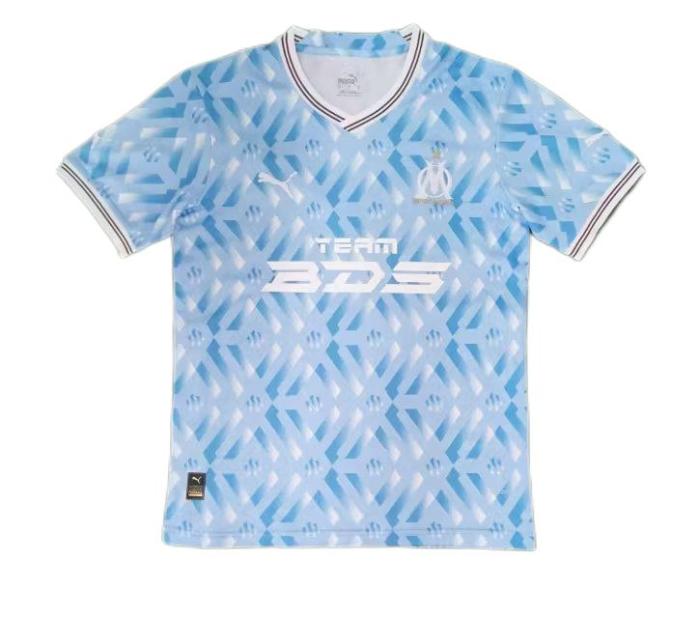 Marseilles 23/24 Special Sky Blue/White Soccer Jerse