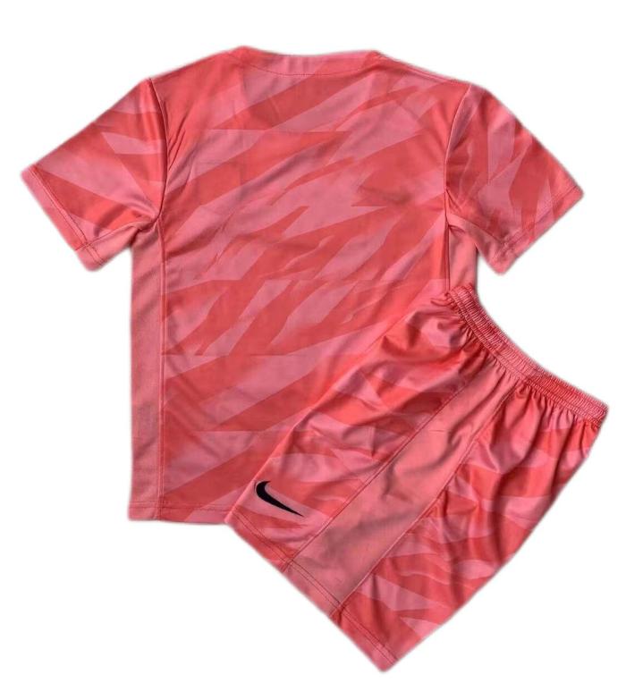 Kids-England 2023 GK Pink Soccer Jersey