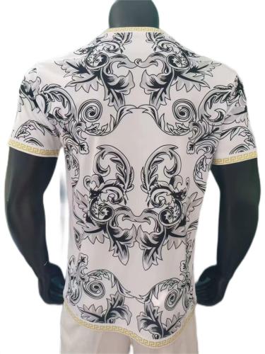 Italy 23/24 Special Versace White Soccer Jersey