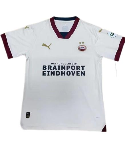 PSV 23/24 Away White Soccer Jersey