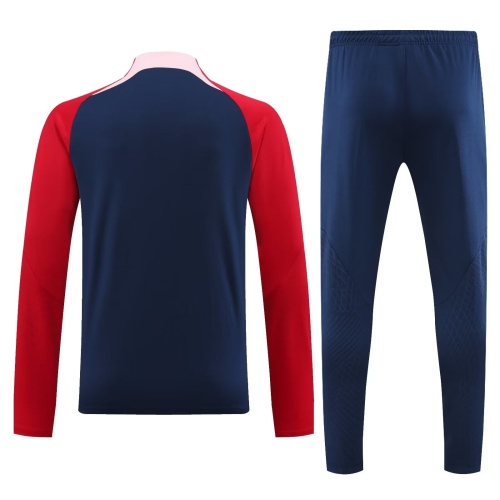 Atletico Madrid 23/24 Tracksuit - Dark Blue/Red
