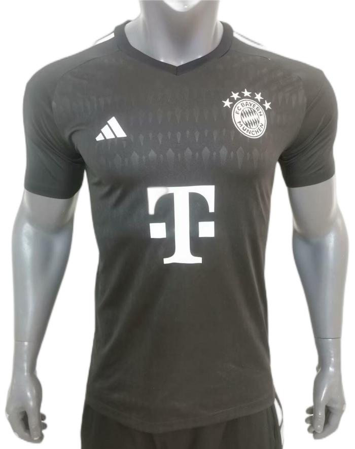 Bayern Munich 23/24 GK Black Soccer Jersey