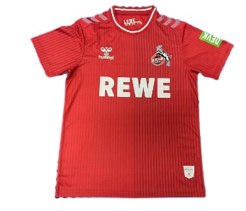 FC Koln 23/24 Away Red Soccer Jersey