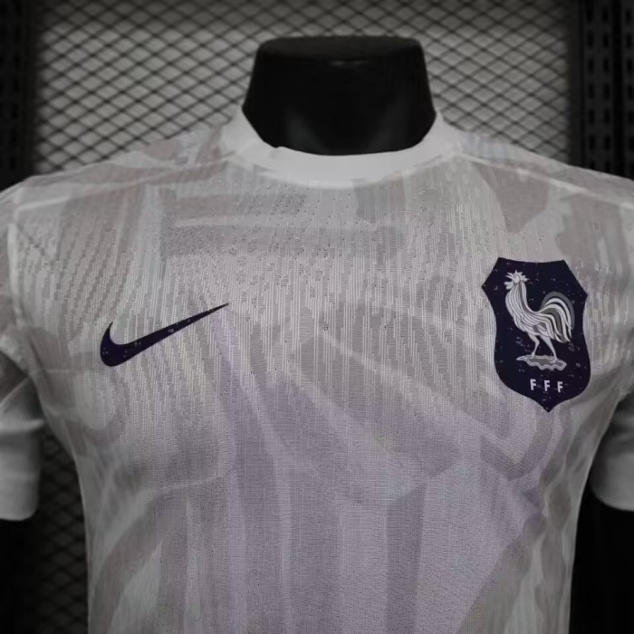 France 2023 Away White Soccer Jersey(Player)