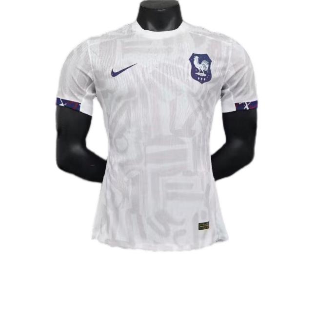 France 2023 Away White Soccer Jersey(Player)
