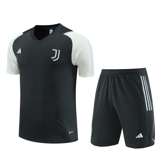 Juventus 23/24 Dark Grey/White Training Kit Jerseys