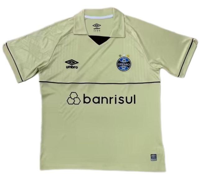 Grêmio 23/24 GK Light Yellow Soccer Jersey