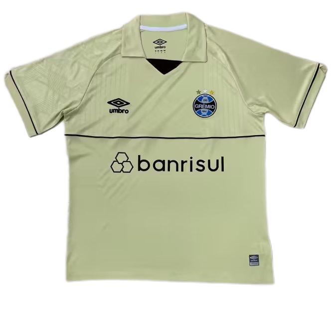 Grêmio 23/24 GK Light Yellow Soccer Jersey