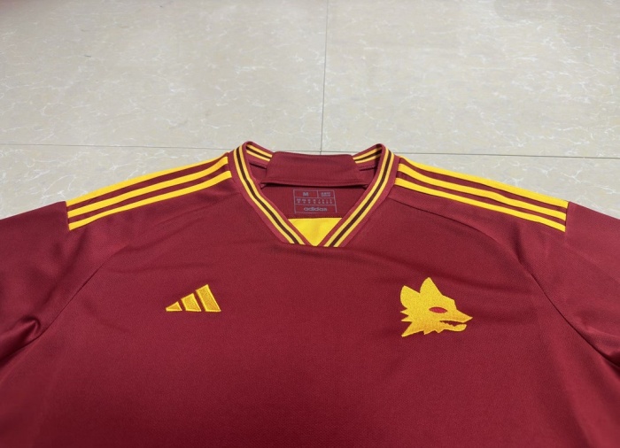 Roma 23/24 Home Leaked Soccer Jersey